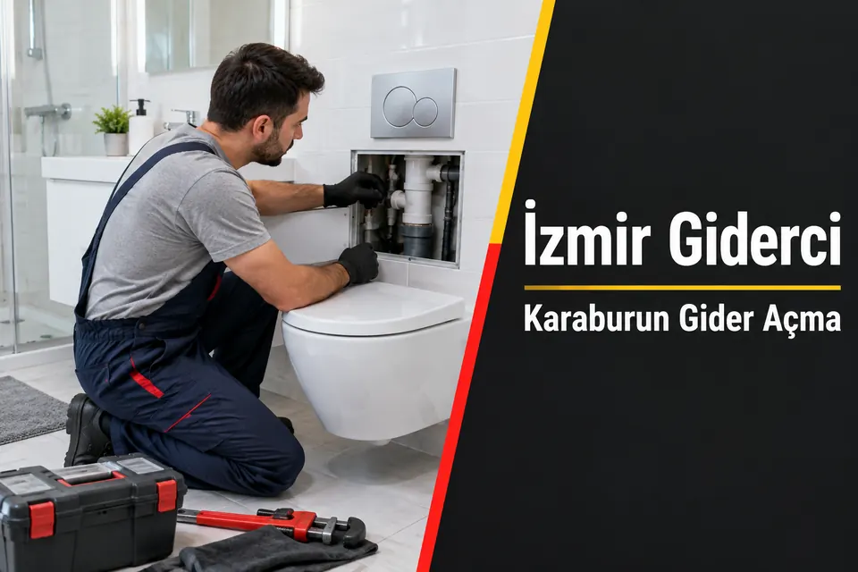İzmir Karaburun gider açma hizmet görseli İzmir Karaburun gider açma — klozet erişim panelinde bağlantı kontrolü