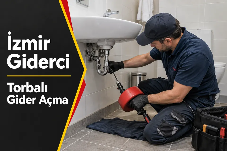 İzmir Torbalı gider açma — lavabo giderinde ekipman hazırlığı