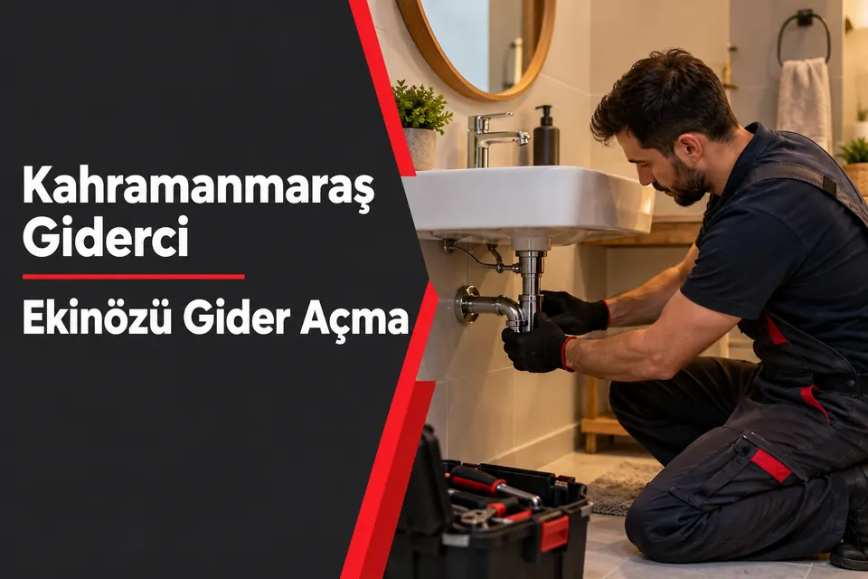 Kahramanmaraş Ekinözü gider açma hizmet görseli Kahramanmaraş Ekinözü gider açma — lavabo sifonu ve conta kontrolü
