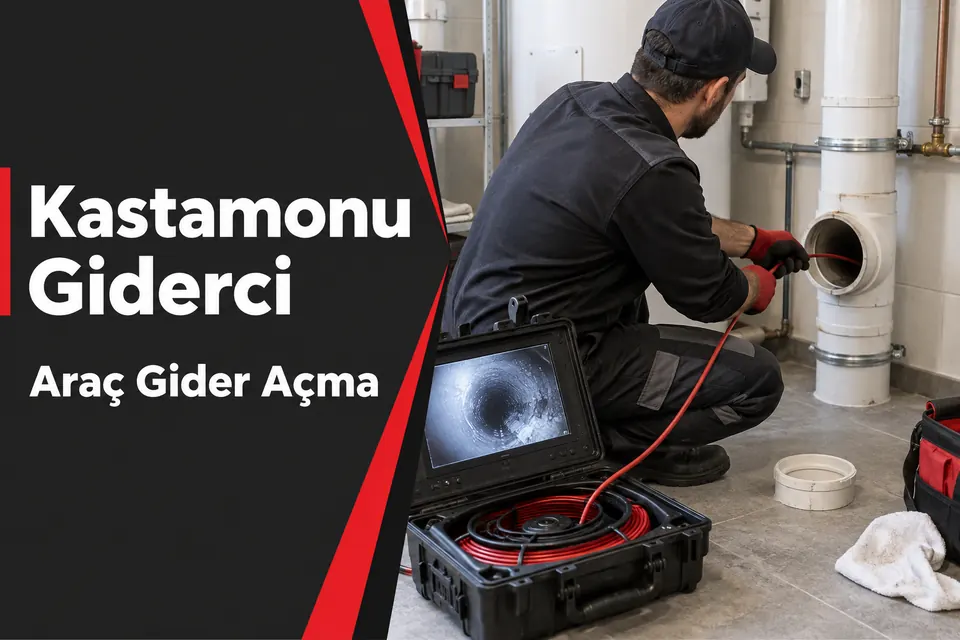 Kastamonu Araç gider açma — ortak gider hattında kamera ile inceleme