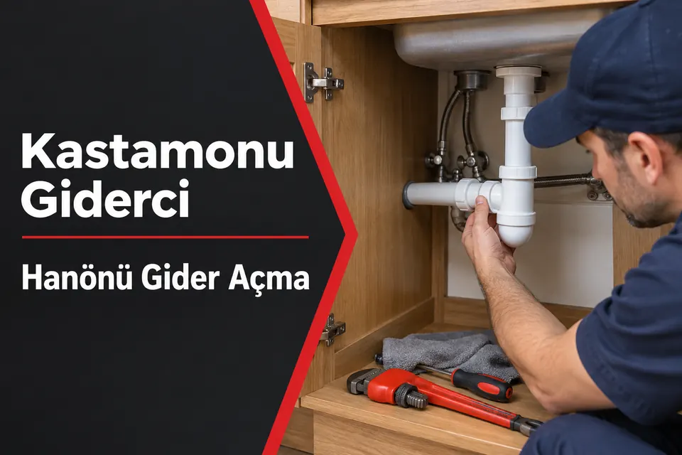 Kastamonu Hanönü gider açma — mutfak dolabındaki gider birleşimlerinin incelenmesi