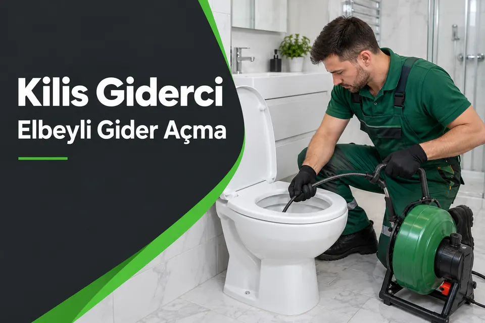 Kilis Elbeyli gider açma — tuvalet giderinde uygun ekipmanla kontrol