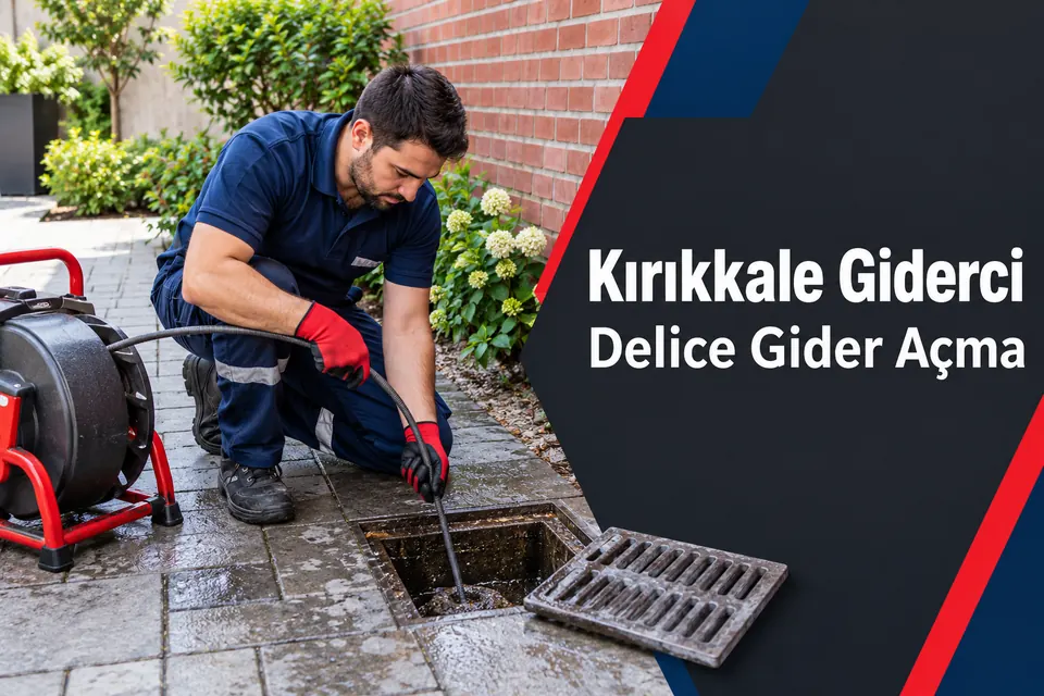Kırıkkale Delice gider açma — bahçe süzgeci çıkış kontrolü
