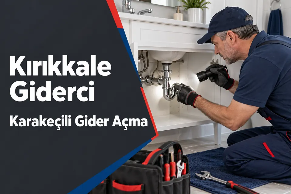 Kırıkkale Karakeçili gider açma — lavabo sifon bağlantısının incelenmesi