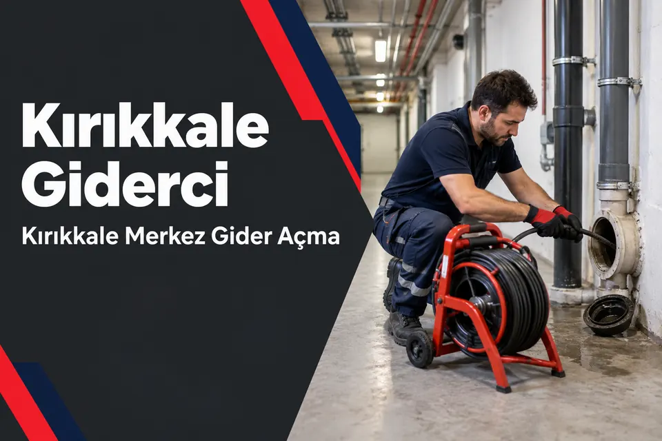 Kırıkkale Merkez gider açma — ortak gider erişim noktasında çalışma