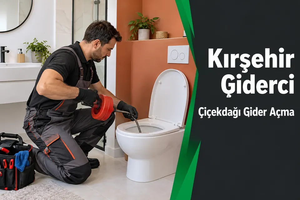 Kırşehir Çiçekdağı gider açma hizmet görseli Kırşehir Çiçekdağı gider açma — tuvalet gideri için ekipman hazırlığı