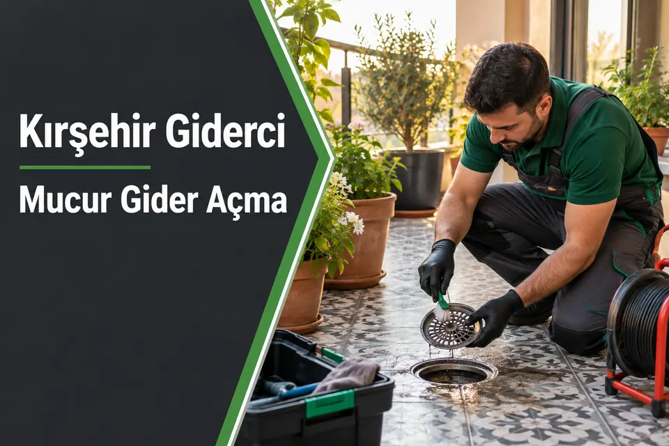 Kırşehir Mucur gider açma — balkon süzgecinde yüzey temizliği