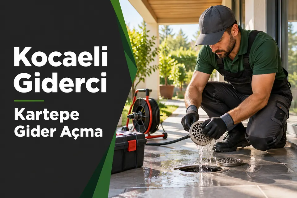 Kocaeli Kartepe gider açma hizmet görseli Kocaeli Kartepe gider açma — balkon süzgeci çevresinde akış yolu kontrolü