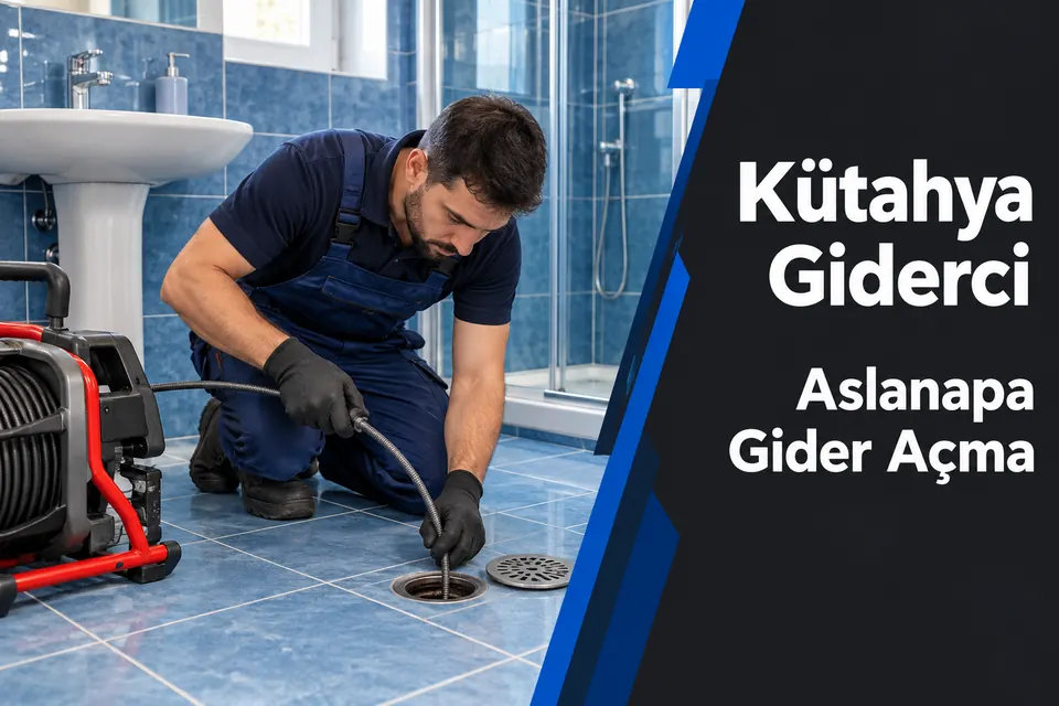 Kütahya Aslanapa gider açma hizmet görseli Kütahya Aslanapa gider açma — lavabo ve duş tahliyesinde kontrol