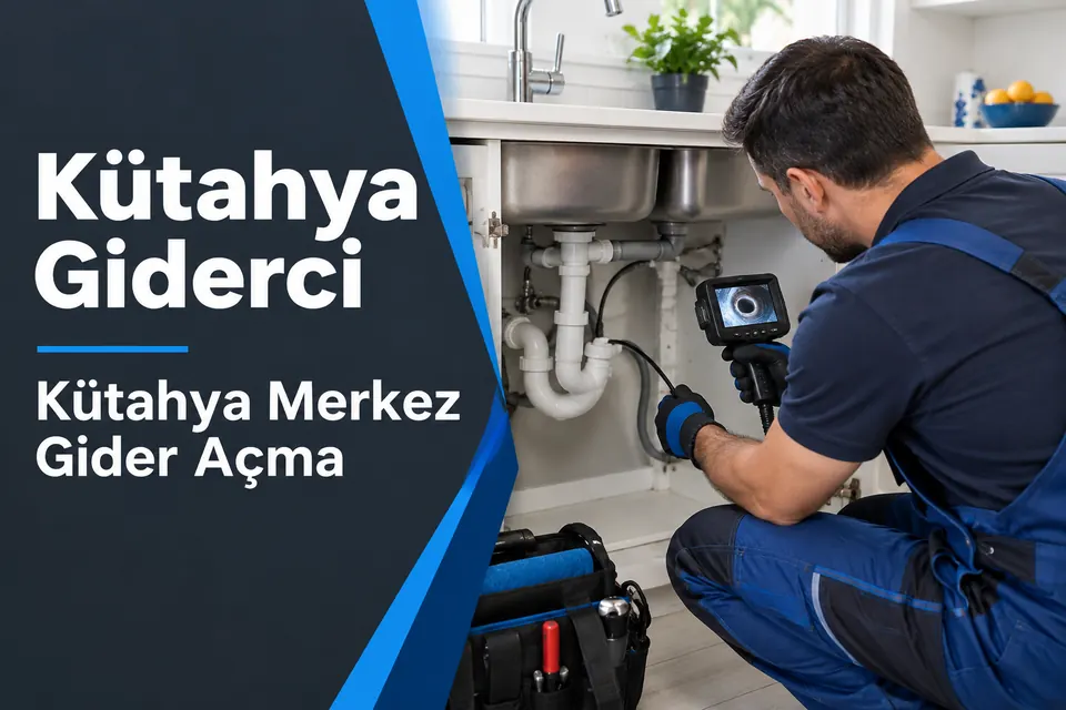 Kütahya Merkez gider açma — ev içi gider bağlantısında kameralı kontrol