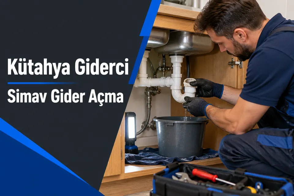Kütahya Simav gider açma hizmet görseli Kütahya Simav gider açma — mutfak sifonunun ek yerlerinde sızdırmazlık kontrolü