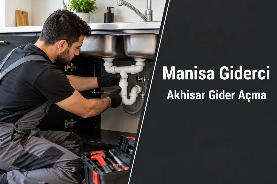 Manisa Akhisar gider açma — çift evyenin ortak çıkışında kontrol