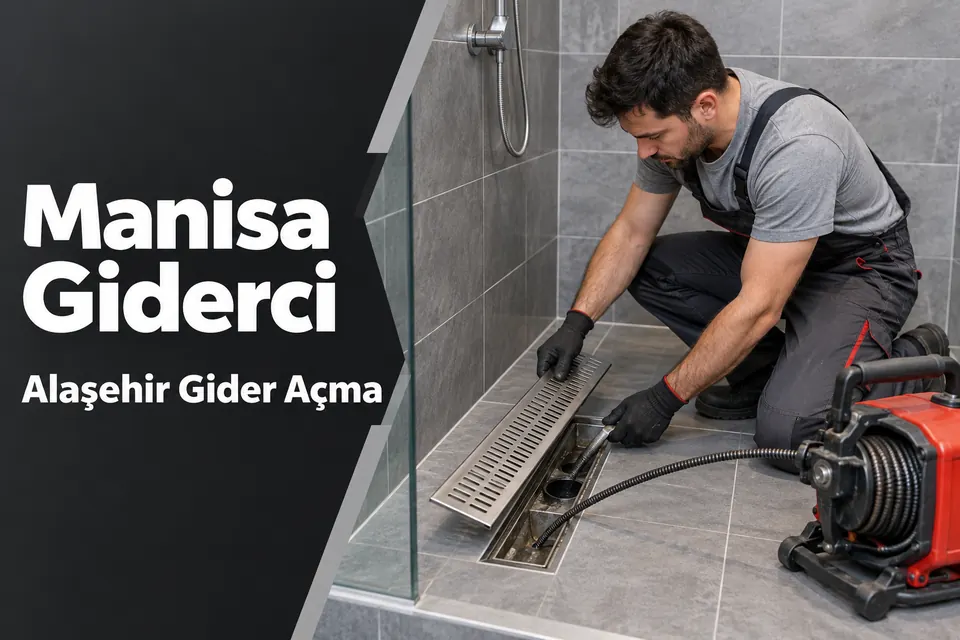 Manisa Alaşehir gider açma — duş kanalında erişim kontrolü