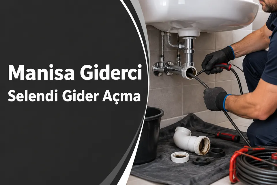 Manisa Selendi gider açma hizmet görseli Manisa Selendi gider açma — lavabo sifonunda yabancı cisim kontrolü