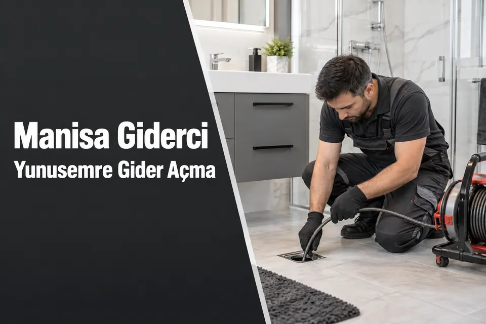 Manisa Yunusemre gider açma hizmet görseli Manisa Yunusemre gider açma — lavabo ve duş tahliyesinde kontrol