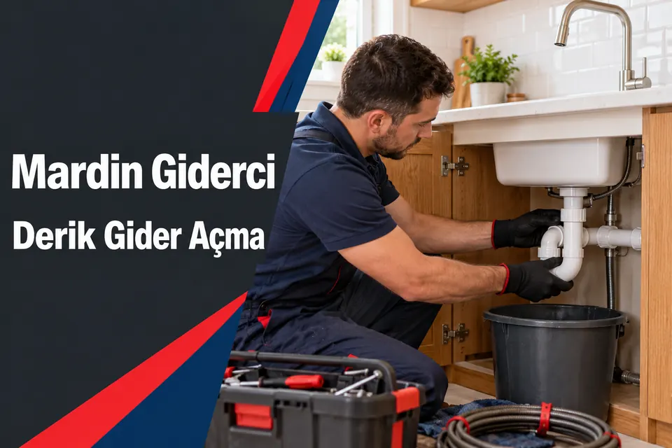 Mardin Derik gider açma hizmet görseli Mardin Derik gider açma — mutfak sifonunda ve çıkış bağlantısında kontrol
