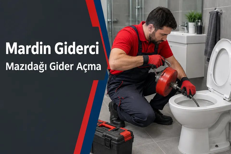 Mardin Mazıdağı gider açma — tuvalet giderinde uygun ekipmanla kontrol