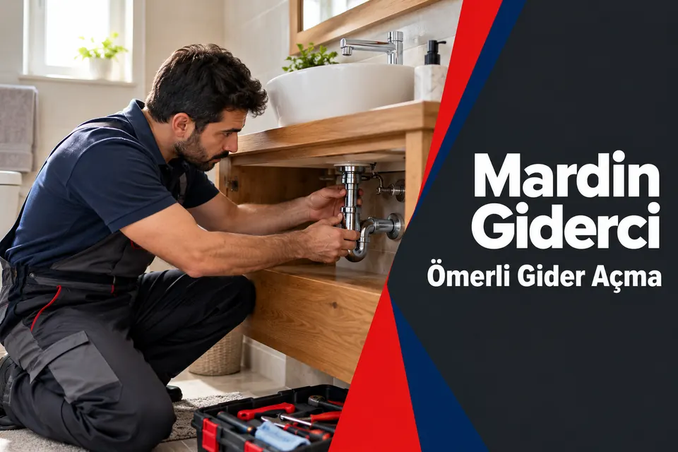 Mardin Ömerli gider açma hizmet görseli Mardin Ömerli gider açma — lavabo sifonu ve bağlantı contasında kontrol