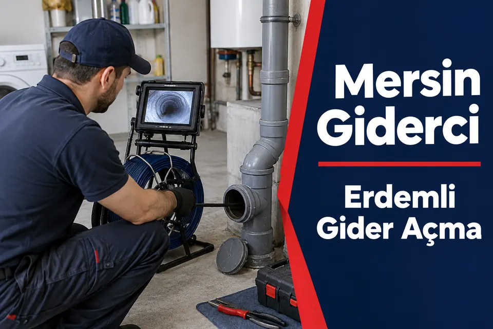 Mersin Erdemli gider açma hizmet görseli Mersin Erdemli gider açma — ortak giderde kamera kontrolü