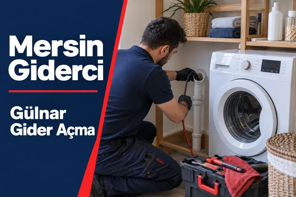 Mersin Gülnar gider açma hizmet görseli Mersin Gülnar gider açma — makine gideri bağlantısının incelenmesi