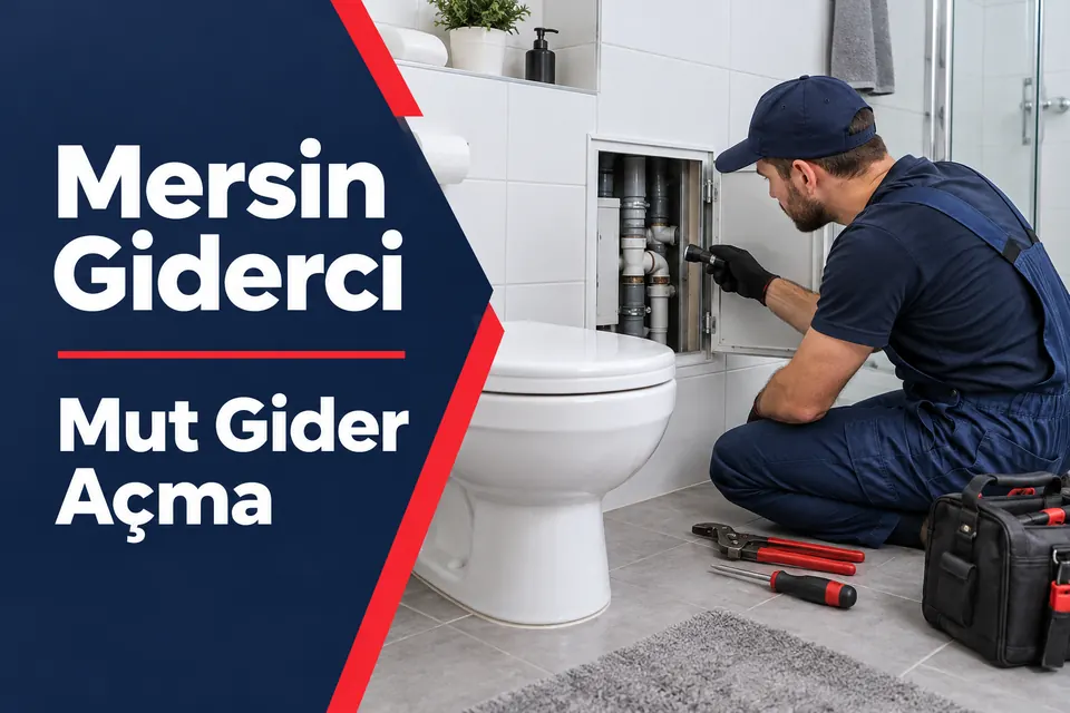 Mersin Mut gider açma — tuvalet gider hattında kontrol