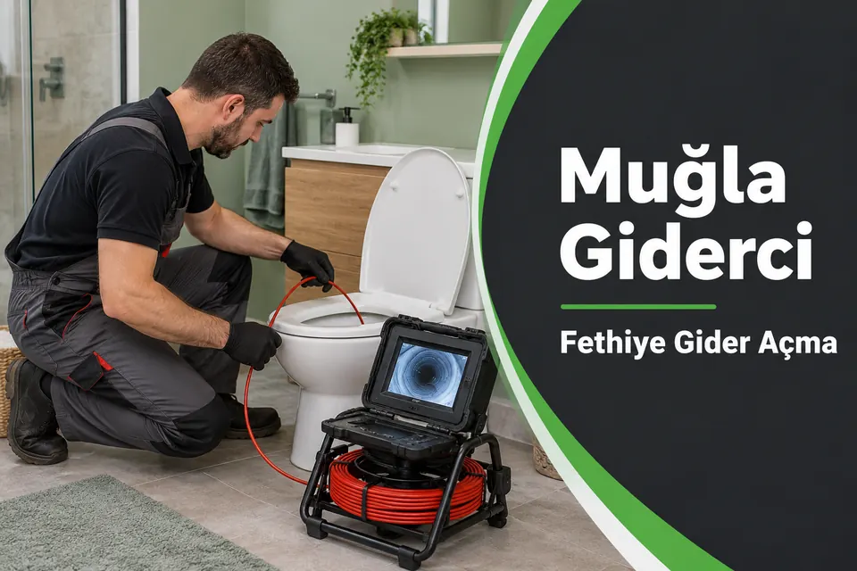 Muğla Fethiye gider açma — tuvalet gideri ekipman kontrolü