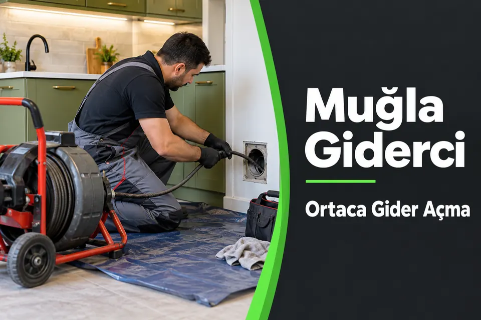 Muğla Ortaca gider açma — mutfak hattında mekanik açma