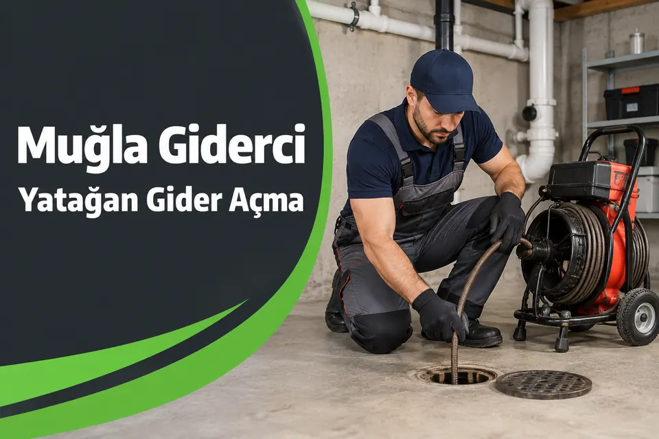Muğla Yatağan gider açma — bina ana hattında gider açma ekipmanı