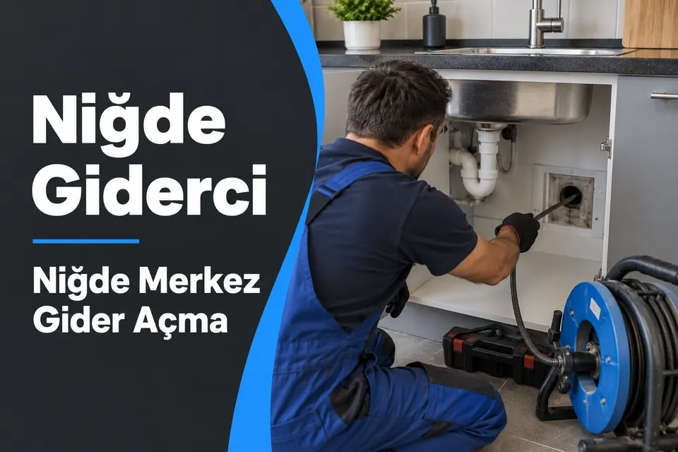 Niğde Merkez gider açma hizmet görseli Niğde Merkez gider açma — mutfak hattında mekanik açma