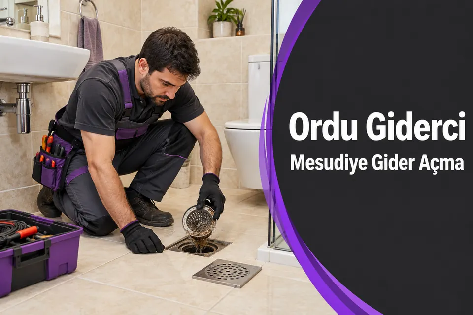 Ordu Mesudiye gider açma hizmet görseli Ordu Mesudiye gider açma — yer gideri su kapanının incelenmesi
