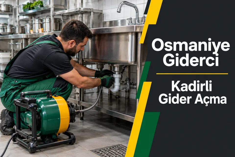 Osmaniye Kadirli gider açma hizmet görseli Osmaniye Kadirli gider açma — iş yeri evye tahliyesinin kontrolü