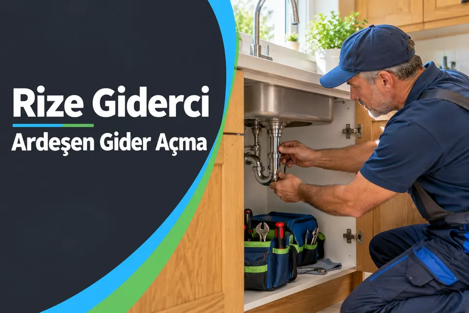 Rize Ardeşen gider açma — mutfak sifonunun kontrolü