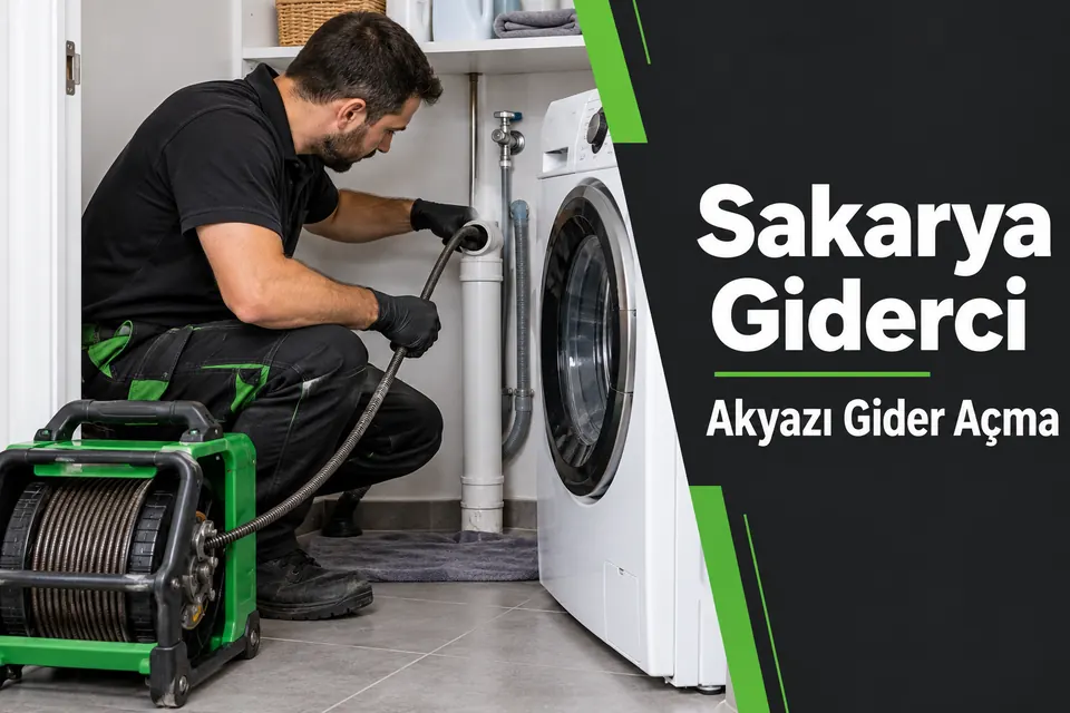 Sakarya Akyazı gider açma hizmet görseli Sakarya Akyazı gider açma — makine tahliye borusunun kontrolü