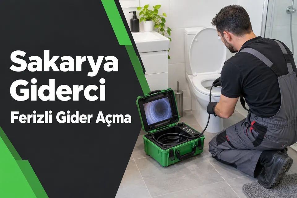 Sakarya Ferizli gider açma hizmet görseli Sakarya Ferizli gider açma — tuvalet hattında kamera kontrolü