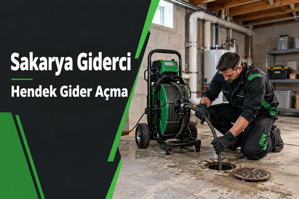 Sakarya Hendek gider açma — ana hat erişiminde gider açma ekipmanı