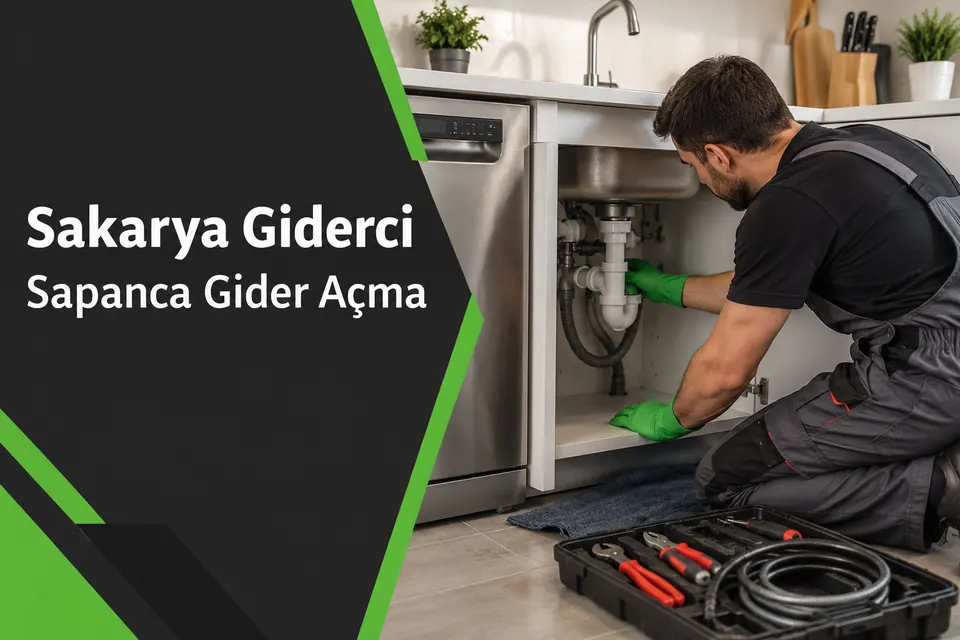 Sakarya Sapanca gider açma hizmet görseli Sakarya Sapanca gider açma — makine ve evye tahliyesinin incelenmesi