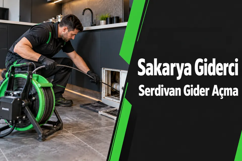 Sakarya Serdivan gider açma — mutfak hattında mekanik açma