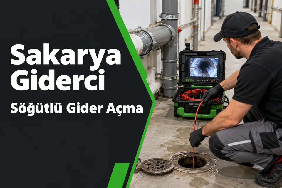 Sakarya Söğütlü gider açma hizmet görseli Sakarya Söğütlü gider açma — ortak atık su hattında inceleme