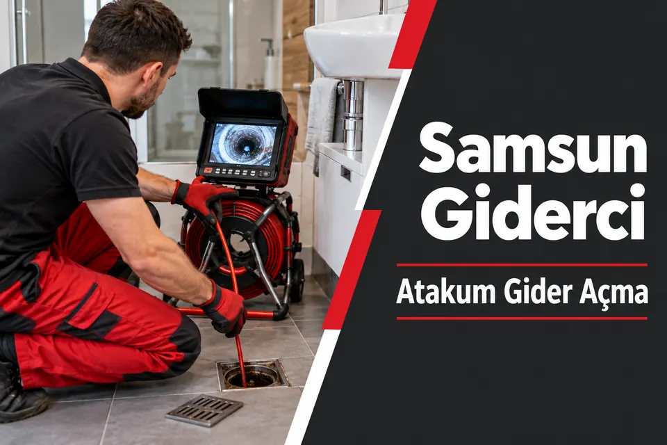 Samsun Atakum gider açma hizmet görseli Samsun Atakum gider açma — ortak hat kamera incelemesi