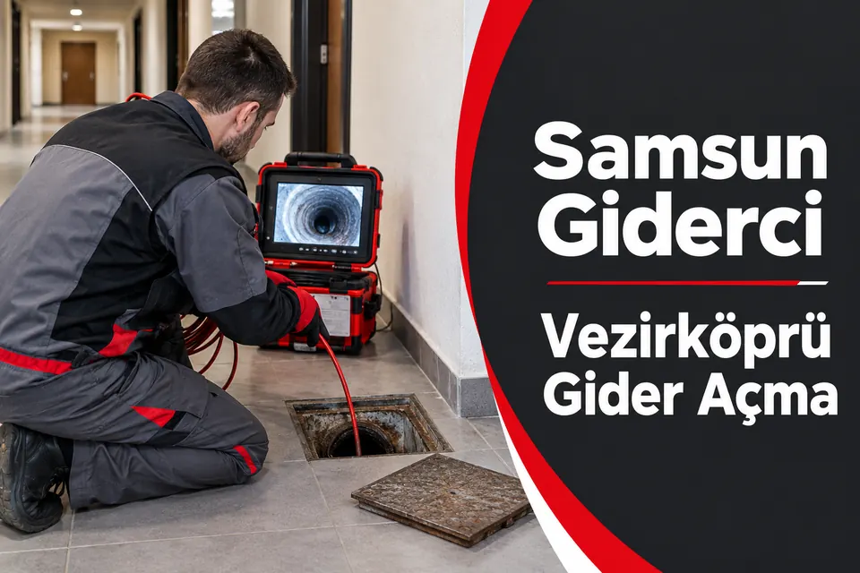 Samsun Vezirköprü gider açma hizmet görseli Samsun Vezirköprü gider açma — bina ortak hattında inceleme