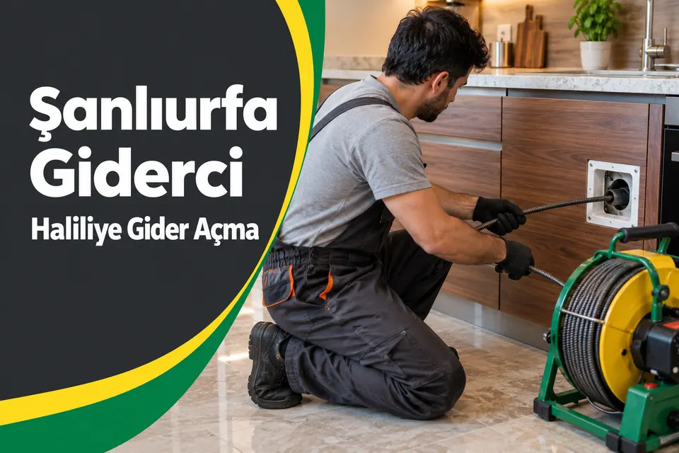Şanlıurfa Haliliye gider açma — mutfak hattında mekanik gider açma