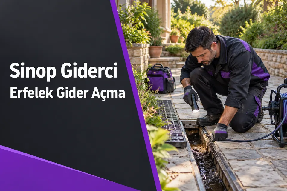 Sinop Erfelek gider açma hizmet görseli Sinop Erfelek gider açma — bahçe tahliye kanalının kontrolü