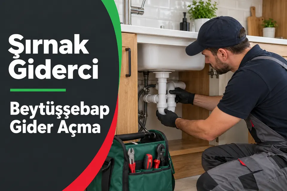 Şırnak Beytüşşebap gider açma hizmet görseli Şırnak Beytüşşebap gider açma — evye sifonu bağlantısının kontrolü