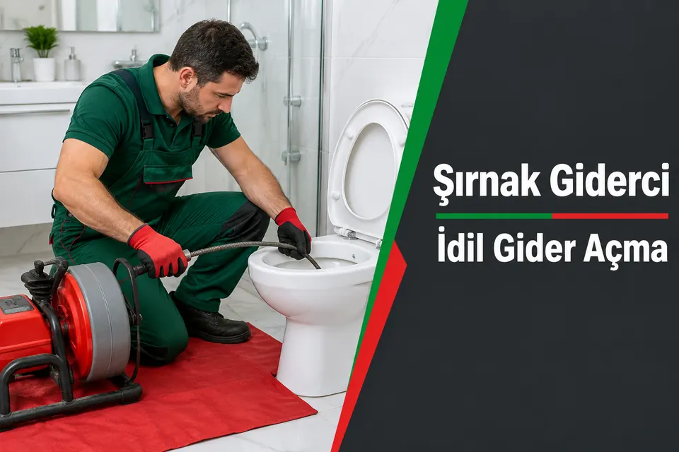 Şırnak İdil gider açma hizmet görseli Şırnak İdil gider açma — tuvalet giderinde ekipmanla kontrol