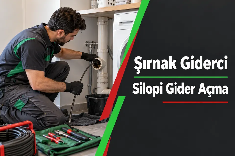 Şırnak Silopi gider açma hizmet görseli Şırnak Silopi gider açma — makine tahliye bağlantısının kontrolü