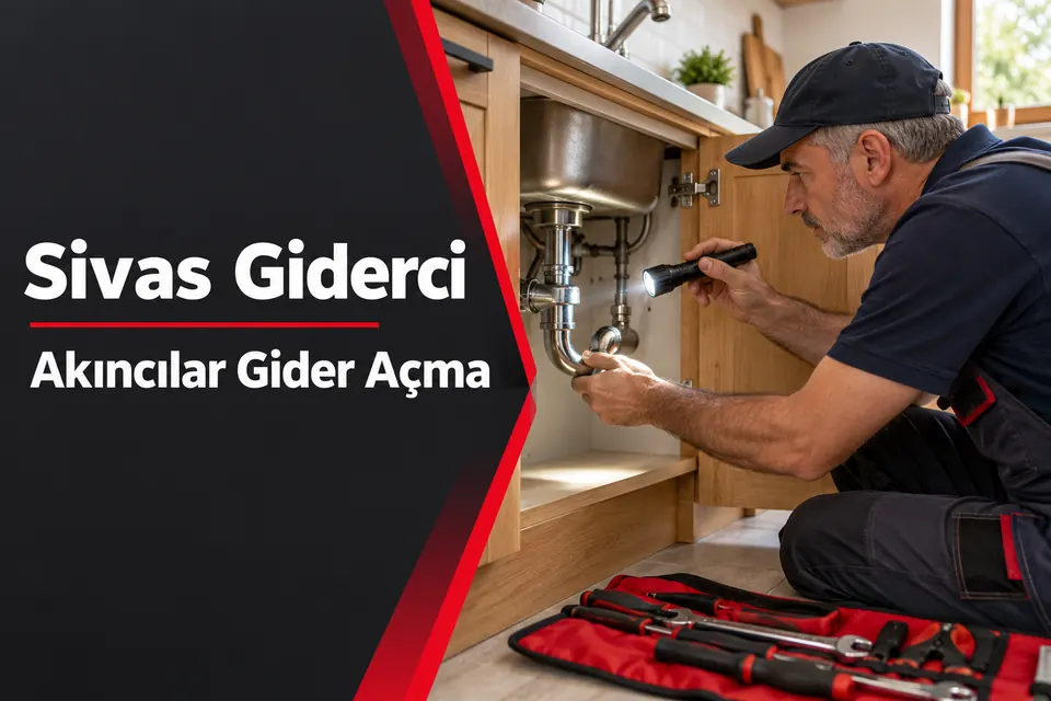 Sivas Akıncılar gider açma — mutfak sifon bağlantısının kontrolü