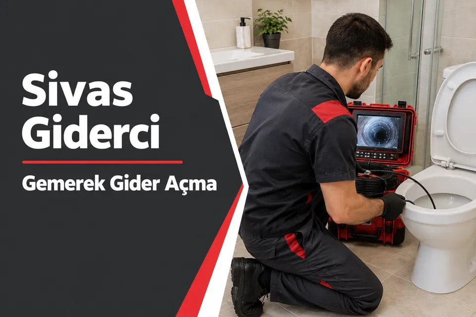 Sivas Gemerek gider açma — tuvalet çıkış hattının kontrolü