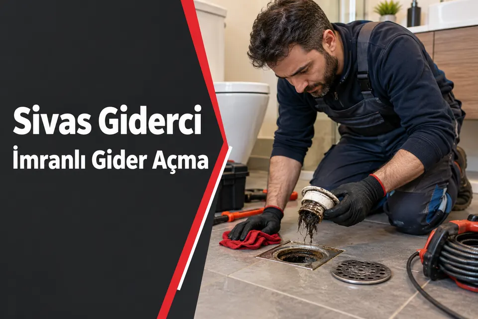 Sivas İmranlı gider açma — yer gideri su kapanının incelenmesi