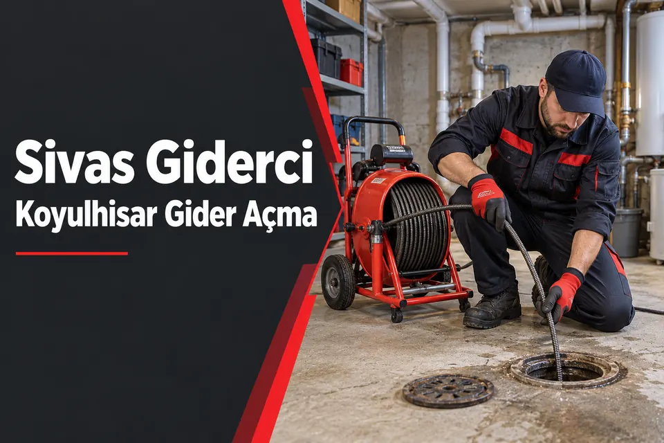 Sivas Koyulhisar gider açma — ana gider erişiminde çalışma