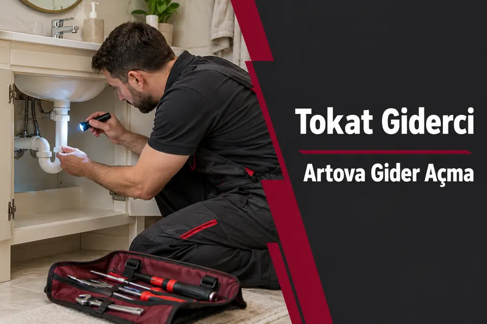 Tokat Artova gider açma — lavabo tahliye bağlantısının kontrolü